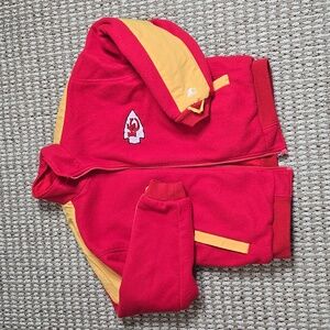 Kansas City Chiefs Reversible Starter Jacket NFL Football Medium Jacket Coat